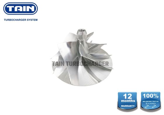 kualitas  HE351 5 X 5 Blade Upgrade Billet Compressor Wheels Mixmill Flank Point Locknut pabrik